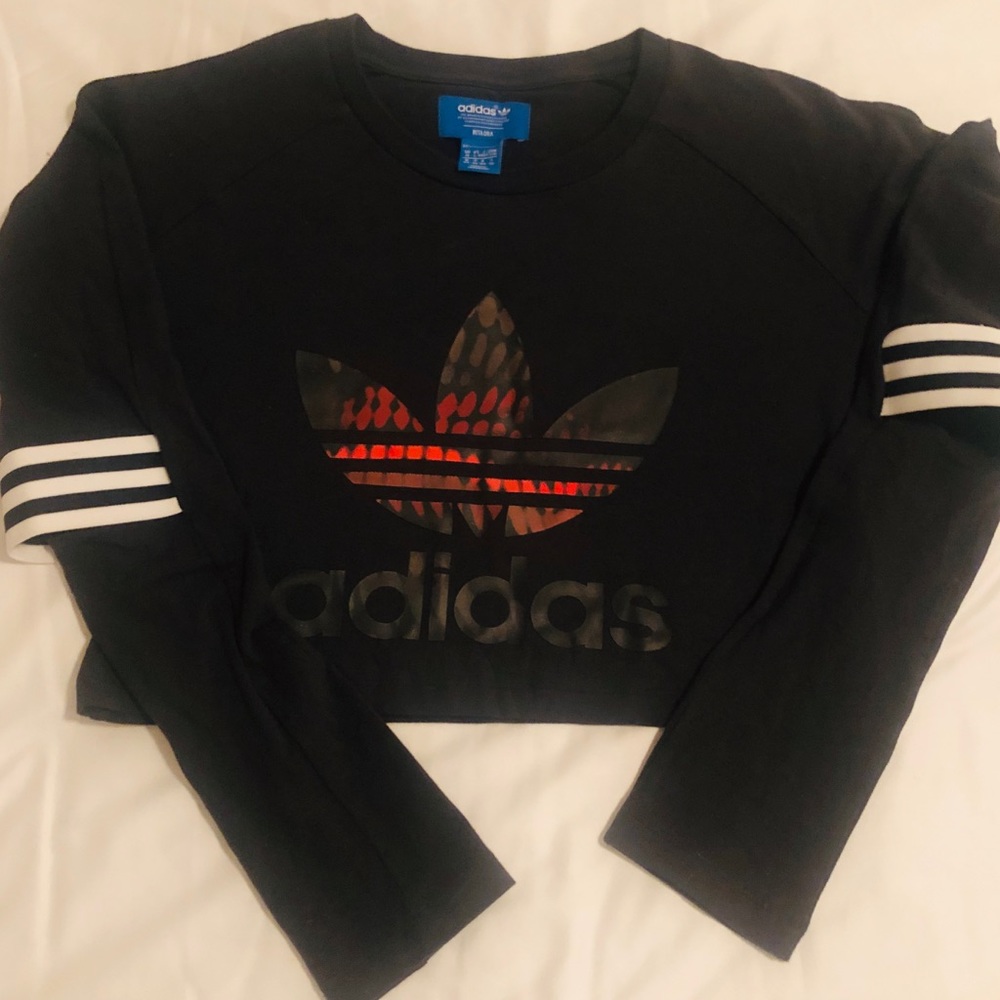 Adidas Cropped Sweatshirt